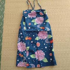 子供用浴衣　ワンピースの画像