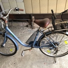 自転車 24型 中古 ママチャリ