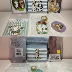 mofusand アクリルチャーム ステッカー 缶バッジ トートバッグ　巾着の画像