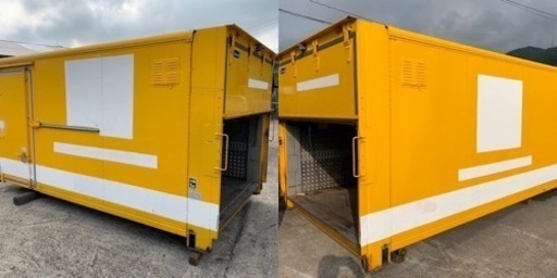 No.798 アルミバン 3ｔ 車  アルミ 箱 バイク 倉庫 トラック コンテナ 米 保管庫 物置 DIY