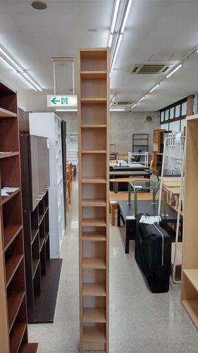 ★ジモティ割あり★ IKEA 飾り棚 クリーム H202×D17×W20 クリーニング済み TJ1475