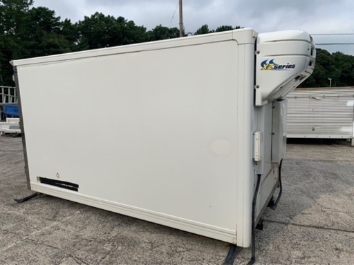 No.803 保冷バン 2ｔ 車 アルミ 箱 バイク 倉庫 トラック コンテナ 米 保管庫 物置 DIY