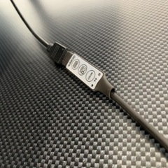 L字/I字 ゲーミングデスク (LED発光)の画像