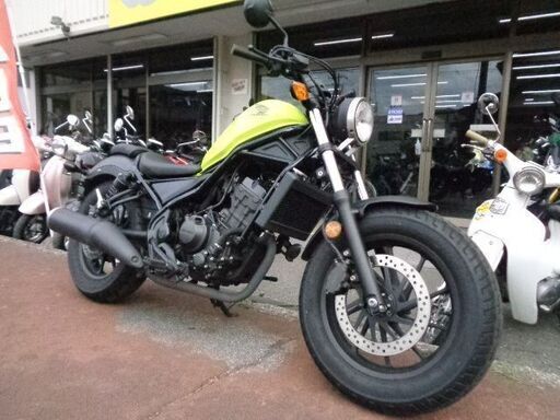 NO.4738　レブル２５０　ＡＢＳ付き　水冷４サイクル単気筒２５０ｃｃ　フューエルインジェクション車　イエロー　☆彡