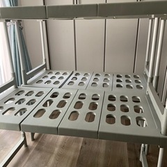 山善　押入れ収納棚　4つの画像