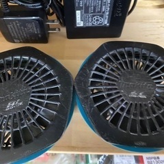 🌲【空調服】makita空調服用 バッテリbl07150B＆ファン【地域最大電動工具高価買取アールワン田川】の画像