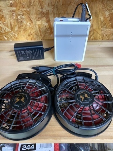 ?【空調服】サンエス RD9190J  風神服 バッテリー＆ファン【地域最大売場！電動工具高価買取アールワン田川】