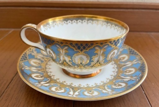  　ロイヤルドルトン 廃盤　希少　高級ライン　BIRBECK　バーベック カップ＆ソーサー　ティーカップ　1客