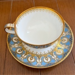 ROYAL DOULTON　ロイヤルドルトン 廃盤　希少　高級ライン　BIRBECK　バーベック カップ＆ソーサー　ティーカップ　1客  の画像