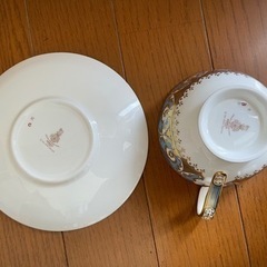 ROYAL DOULTON　ロイヤルドルトン 廃盤　希少　高級ライン　BIRBECK　バーベック カップ＆ソーサー　ティーカップ　1客  の画像