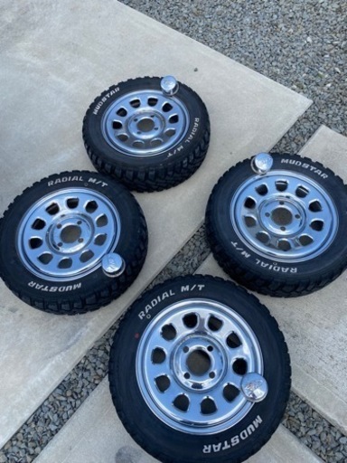 マッドスターラジアルタイヤ、デイトナ13インチセット