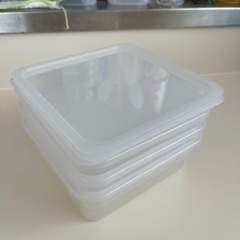 【決定】タッパー×3の画像