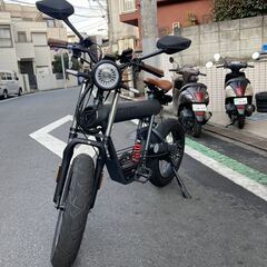 遠距離走行可能な電動バイク【COSWHEEL SMARTEV】展示品！試乗可能！只今走行距離　110km!!!の画像