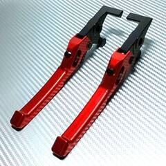 NMAX アジャストレバー◇レッド◇新品◇無段階調整式◇ SE86J SED6J SG50J ◇ NMAX125 NMAX155 の画像