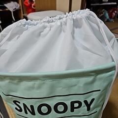 スヌーピー　ランドリーバックの画像