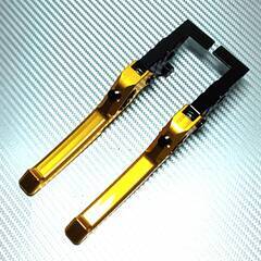 NMAX アジャストレバー◇ゴールド◇新品◇無段階調整式◇ SE86J SED6J SG50J ◇ NMAX125 NMAX155 ◇の画像