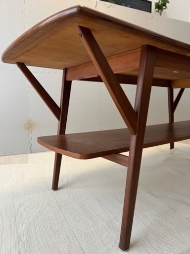 北欧　家具　木製　テーブル　ビンテージ　ヴィンテージ　コーヒーテーブル　ローテーブル　Lowtable