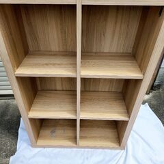 棚 横幅78.5×高さ186×奥行29cmの画像