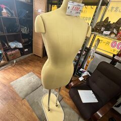 【リサイクルショップどりーむ鹿大前店】No.6691　マネキン　トルソー　模型　高さ調節可能　レアもの　状態良好の画像