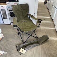 【美品‼️】定価2,728円 DCMオリジナル リクライニングスリムチェア 折りたたみ式チェア アウトドア キャンプ用品の画像