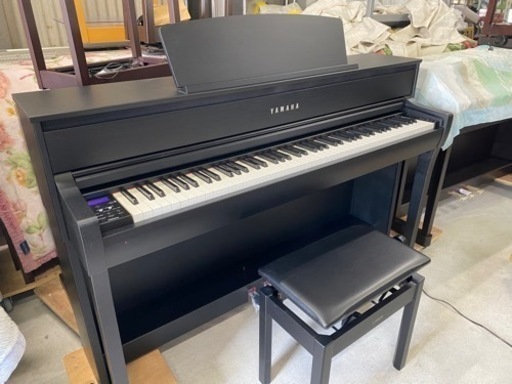 お薦め品‼️美品‼️最高グレード‼️木製鍵盤 BlueToothオーディオ搭載 ヤマハ クラビノーバ電子ピアノCLP-675B 2018年
