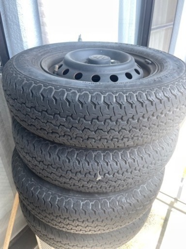 スズキ　キャリィ　タイヤ　145R 12 6PR 4本セット