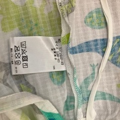 男の子甚平90と100色違い 恐竜柄の画像