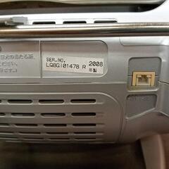 ラジカセ Panasonic パーソナルMDシステム RX-MDX61 MD再生出来ないの画像