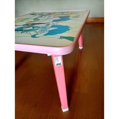 セーラームーンR ミニテーブル　折りたたみ式机　ちゃぶ台　レアアイテムの画像