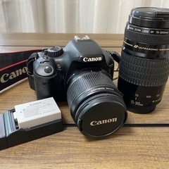 ※交渉可能※レトロ【一眼レフ】望遠レンズ付き(Canon “EO...