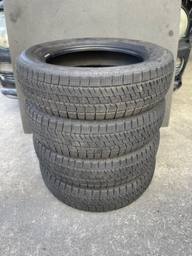 723-1)工賃込み！165/65R15ブリヂストンスタッドレス中古4本セット！17年製VRX2