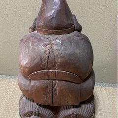 木彫りの大黒さんの画像