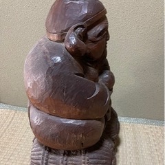 木彫りの大黒さんの画像
