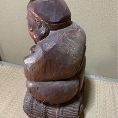 木彫りの大黒さんの画像