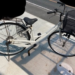 【お譲り先決定】以下の条件で無料でお譲りします　自転車　ママチャリ