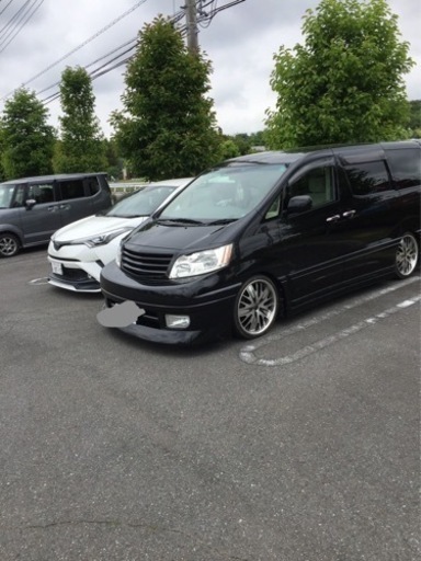 アルファードG MZ V6 走行距離6万 バラ売り不可 改造多数