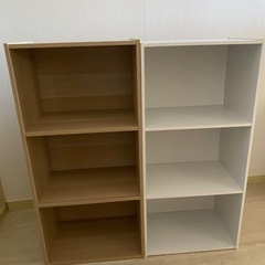 カラーボックス　2個　お譲りします