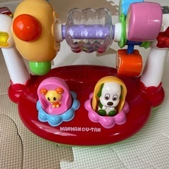 ワンワンとうーたんのまわしてクルクルサウンド　ベビー　オモチャ