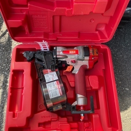 ☆エア工具☆MAX マックス 65mm 高圧コイルネイラ 釘打機 スーパーネイラ HN-65Z1