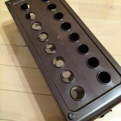 コンセント電源、延長コードケース 茶色の画像