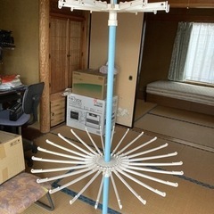 2段物干し。