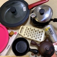 【無料、中古】調理器具ほか色々の画像