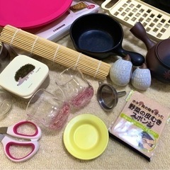 【無料、中古】調理器具ほか色々の画像