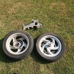 SYM  RV125JP  ホイール  ジャンク 複数購入でガンガン値下げ！の画像