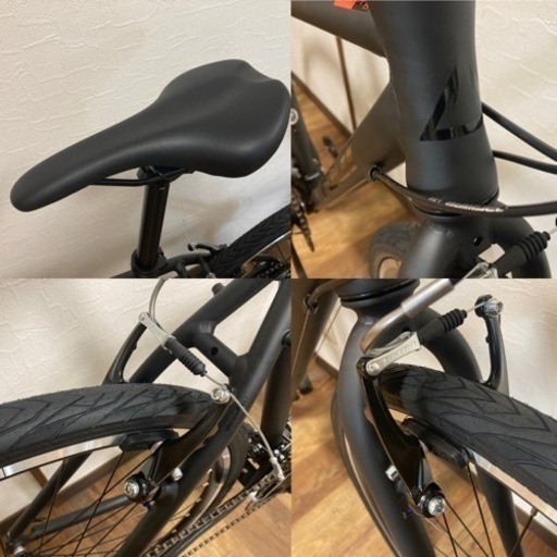 未使用品！FUJI フジ RAIZ マットブラック 19size クロスバイク