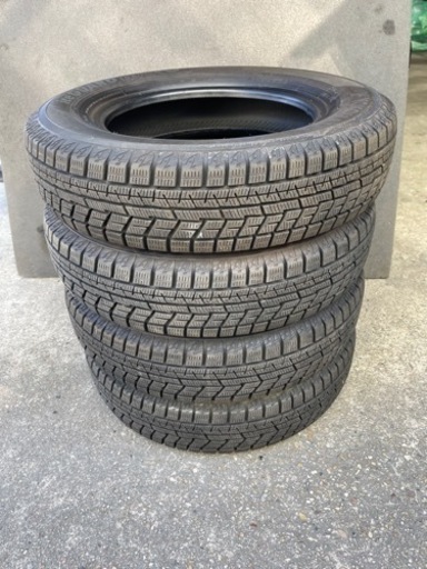 724-3)工賃込み！145/80R13ヨコハマスタッドレス中古4本セット！17年製アイスガードIG60