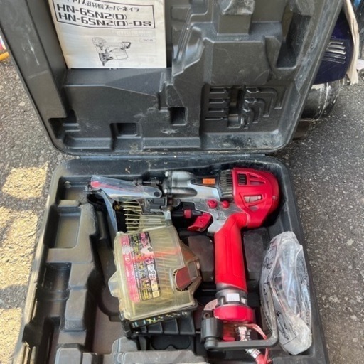 ☆大工道具☆マックス(MAX) 高圧エア釘打ち機 HN-65N2(D)