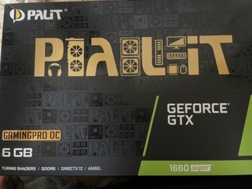 【お取引決まりました】グラフィックボード GTX 1660Super