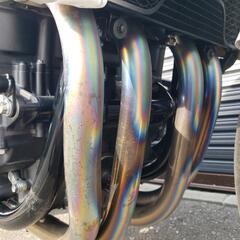 \在庫中/  ワイバン SC54 CB1300 SF/SB ～13 チタン エキパイ 4-2-1 サイレンサー挿し込み　60.5パイ　アールズギア　の画像