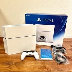 中古美品 外箱有 PS4 本体 PlayStation4 500GB CUH-1200AB02